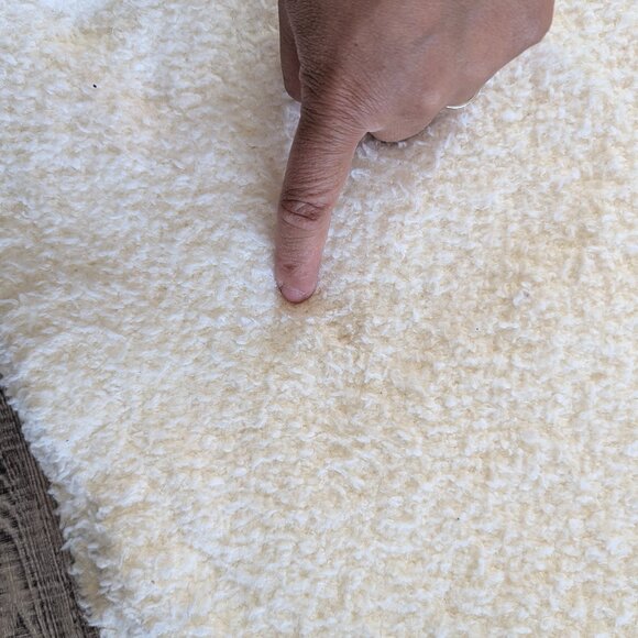 NWT Skims Women's Cozy Knit Teddy Wide Leg Lounge Pants Bone White 2X/3X - Picture 10 of 10